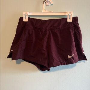 Nike Women's Maroon Running Shorts